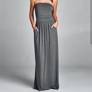 Grey Maxi Dress